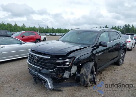 2024 Volkswagen Atlas Cross Sport 2.0T Se W/Technology из США, поврежденный, VIN 1V2HE2CA9RC227301